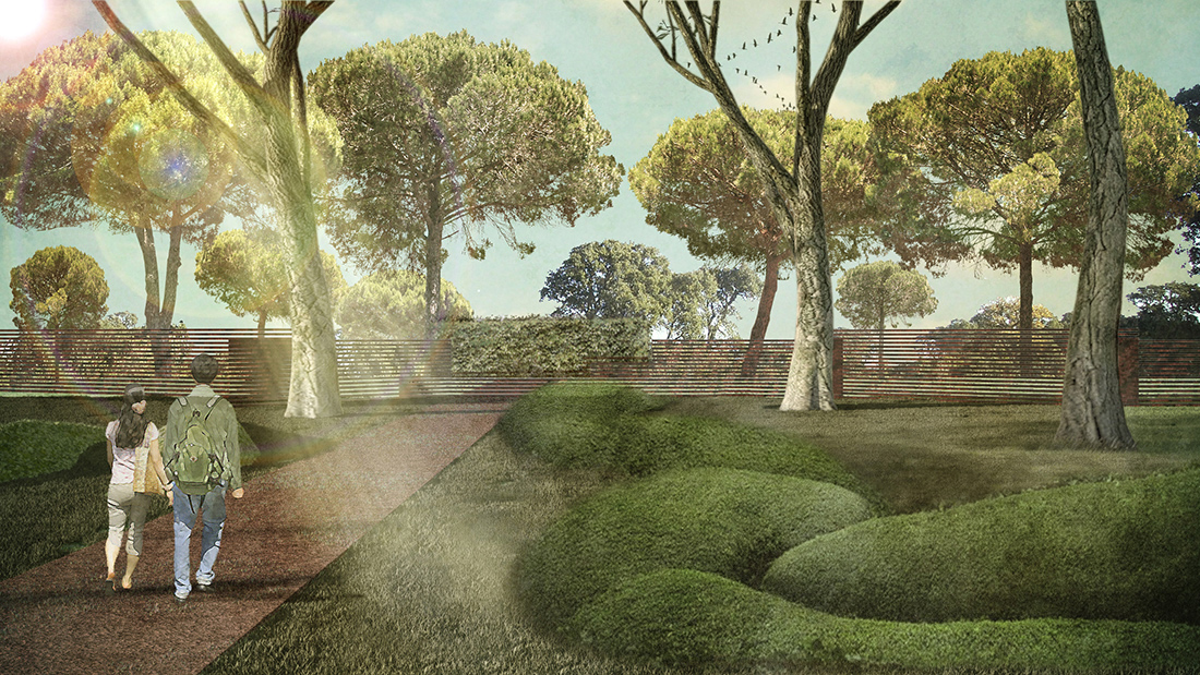 Design of private seaside garden in Tuscany