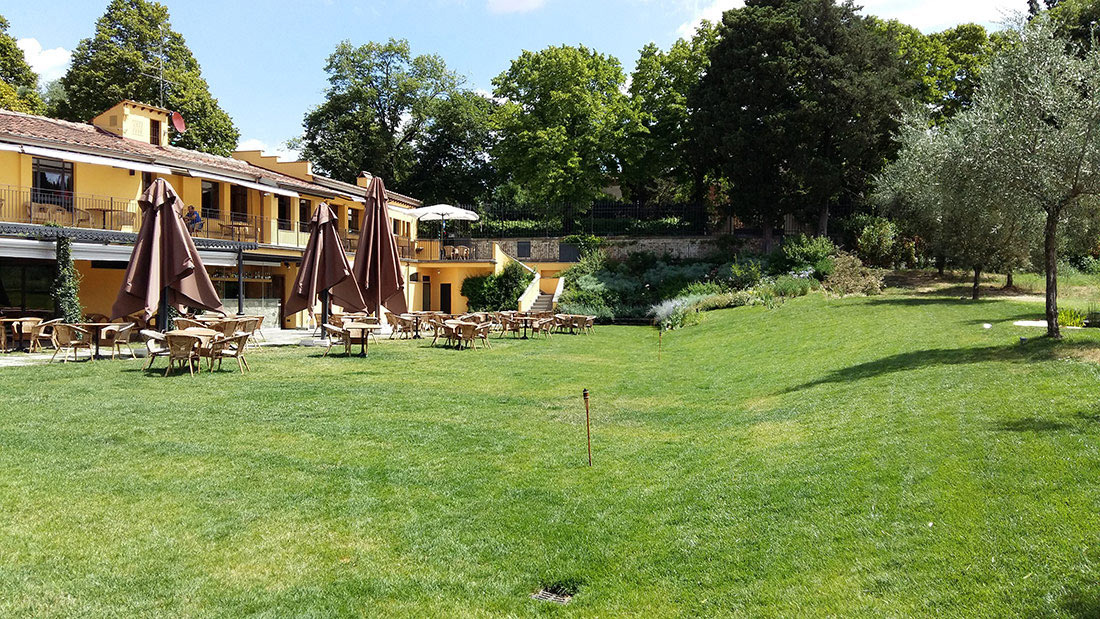 Kitchen garden, olive grove and terrace garden project in Florence