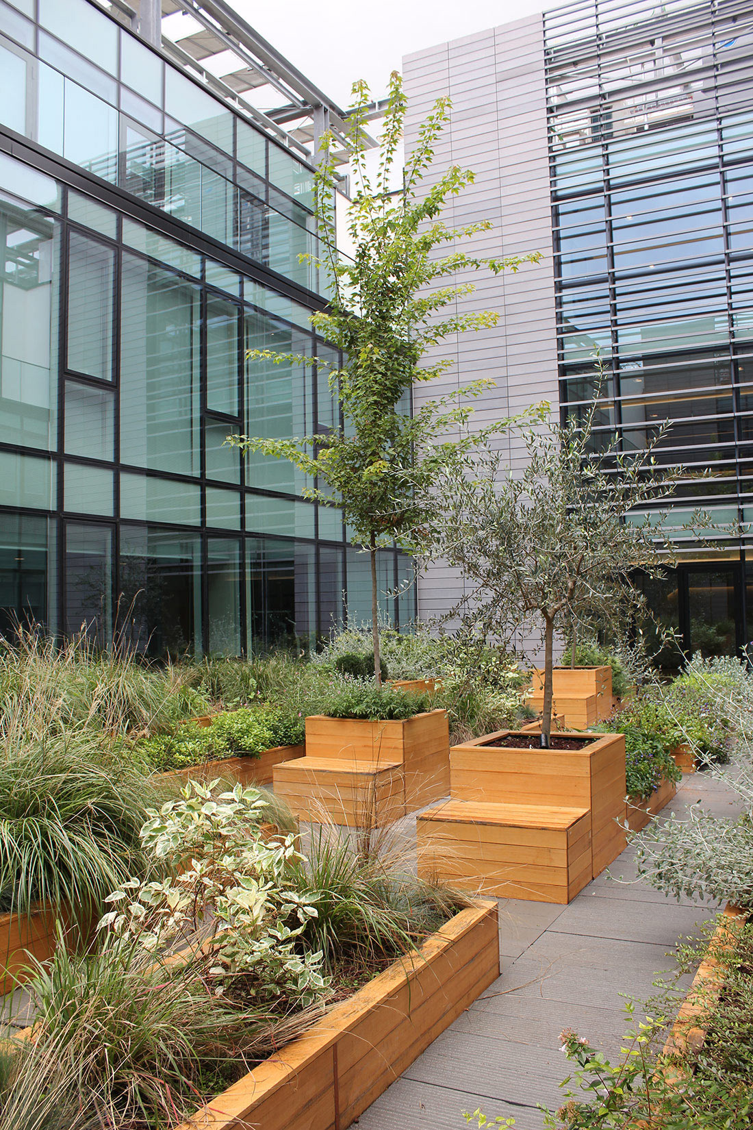 Roof garden project for Ferragamo headquarters