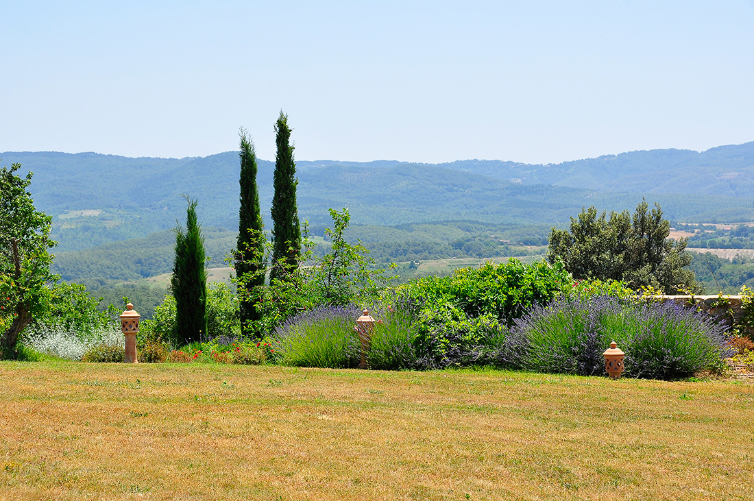 Terni, landscape design for countryside residence