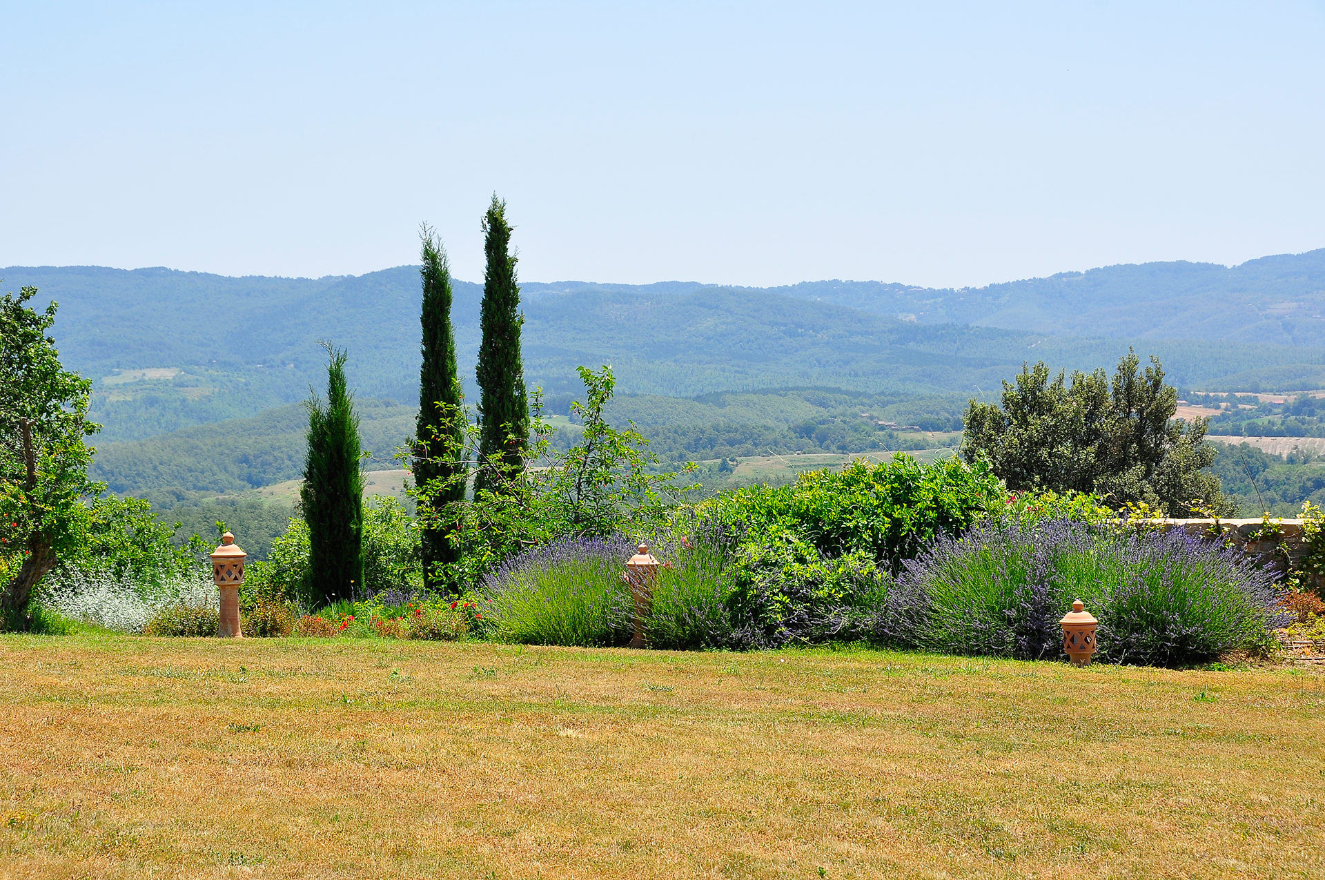 architettura del paesaggio, landscape design, scenografie verdi - Toscana