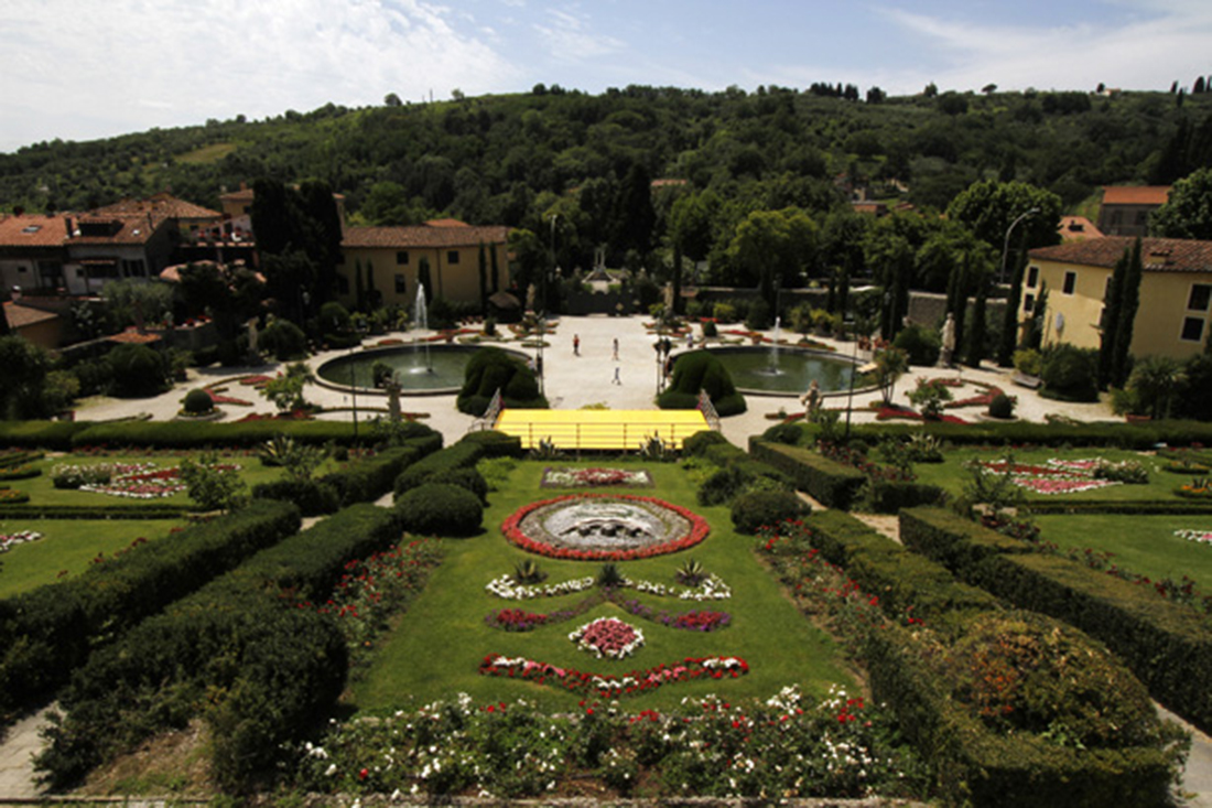 Lucca, progetto di allestimento e restauro giardino storico