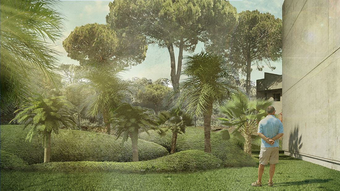 Progetto di giardino mediterraneo, Grosseto