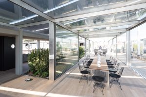 progetto di giardino pensile edibile per ristorante Lombardia